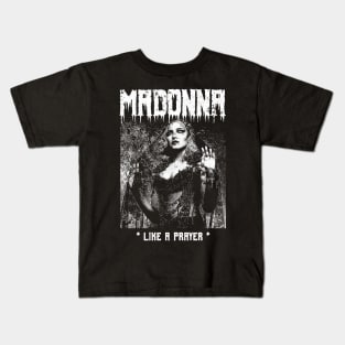 Madonna Metal Style Kids T-Shirt